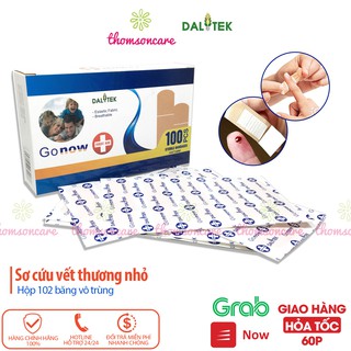 Băng vết thương cá nhân Gonow - băng dính y tế cầm máu, các vết trầy xước, chăm sóc chấn thương