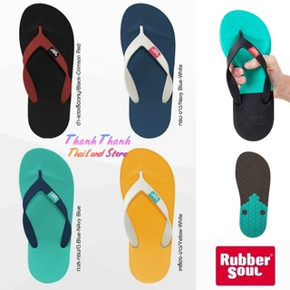 Dép Xỏ Ngón Thái Lan Unisex Nam nữ RUBBER SOUL  (Đế 1 Màu) – Balance siêu êm, siêu nhẹ