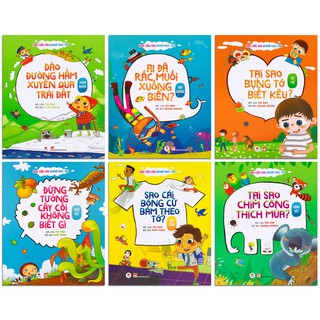 Sách - 300 Câu Hỏi Khoa Học Vui - Giải Đáp Những Bí Mật Của Thiên Nhiên (Lẻ tùy chọn 6 quyển)