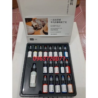 MÀU VẼ ÁO, VẼ VẢI CAO CẤP ARTSIR ( Hộp 18 mầu)