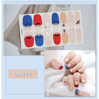 Bộ nhãn dán trang trí móng tay nhiều họa tiết
