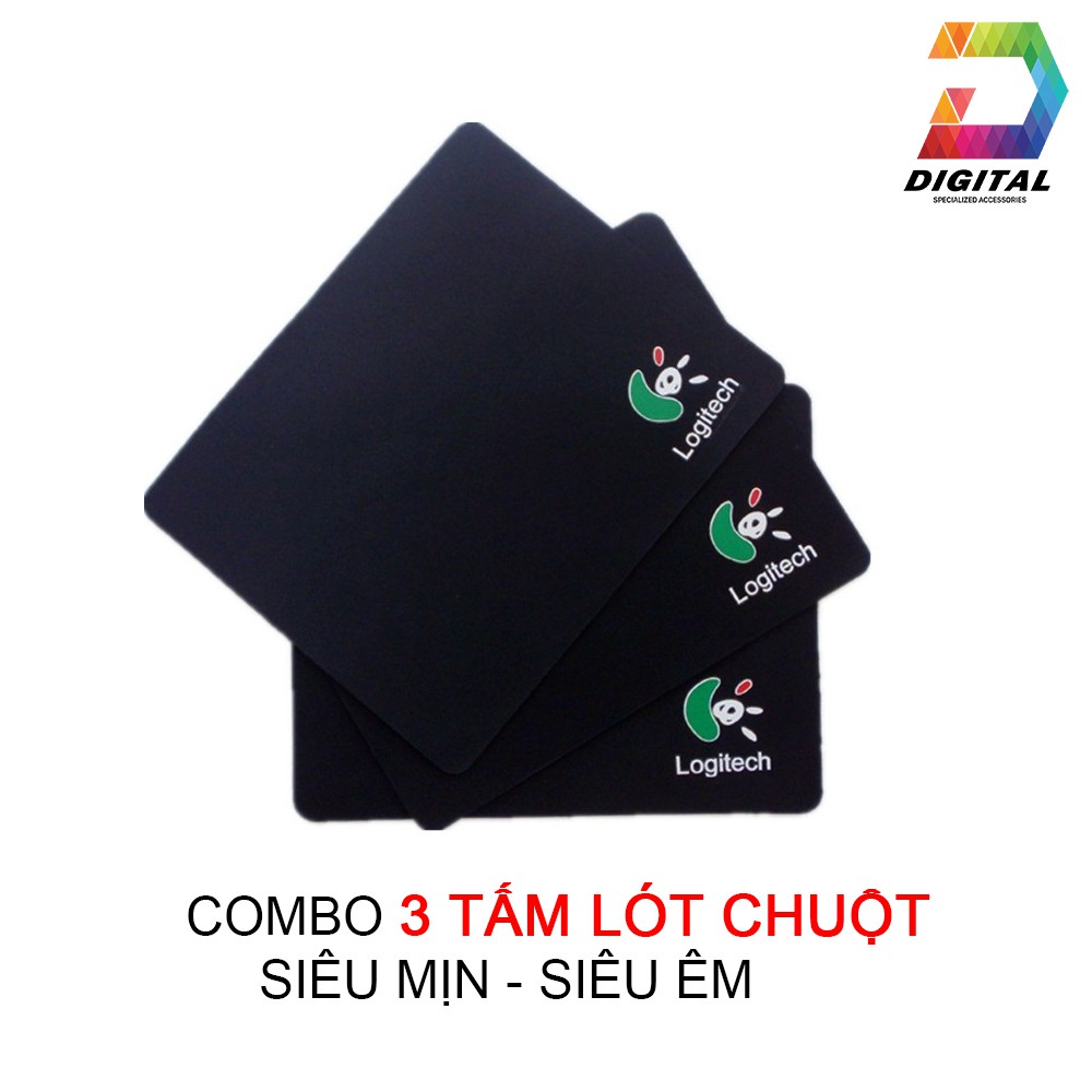 Combo 3 Tấm Lót Chuột Logitech