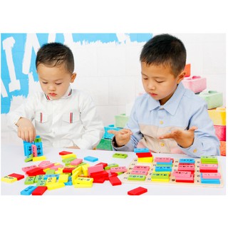Toán Học Mầm Non - Domino cho bé