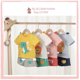 BỘ CỘC TAY THUN LẠNH KWOO HOẠ TIẾT CON VẬT ĐÁNG YÊU 4 MẪU CHO BÉ 6-15KG