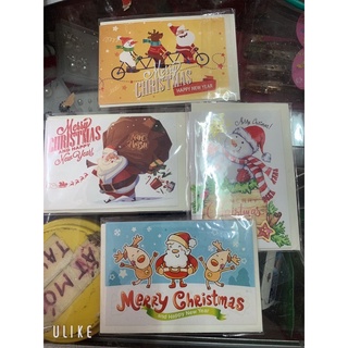 ( QUA GIáng SINH) Thiệp snowy merry christmas loại đẹp