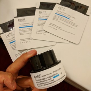 [SIZE 10ML ]KEM DƯỠNG BELIF THE TRUE CREAM AQUA - MOISTURIZING BOMB MINISIZE