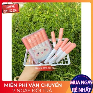 Sét son kem Mèo Muge Leen 6 - set son mèo 6 cây nội địa trung