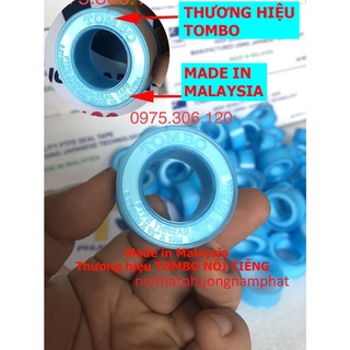 1 CUỘN 10 MÉT Thương hiệu nổi tiếng TOMBO Băng Keo Lụa Cao Su Non BĂNG TAN Dùng Cuốn Ống Nước dây cấp nước các ron