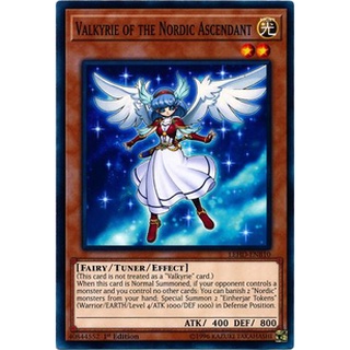 Thẻ bài Yugioh - TCG - Valkyrie of the Nordic Ascendant / LEHD-ENB10'