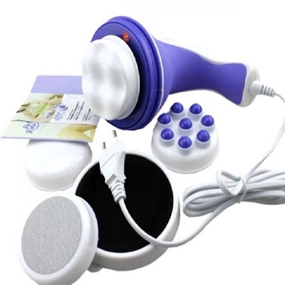 Máy mát xa RELAX toàn thân cầm tay 5 đầu Loại xịn dễ dàng sử dụng và thay thế các đầu massage chỉ với thao tác nhẹ nhàng