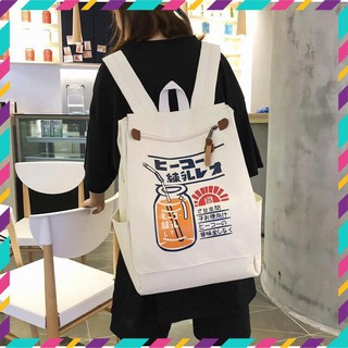 Balo thời trang ulzzang vải Oxford chống thấm nước, đựng lap 15.6 inch, đi học, đi du lịch, HÌNH THẬT, TẶNG 3 STICKERS