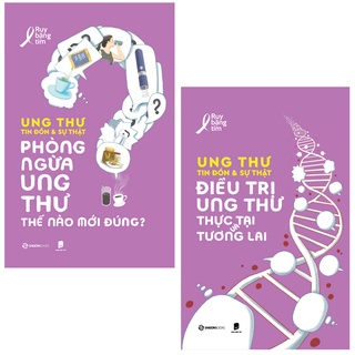 [Mã LIFEMALL995 giảm 10% đơn 99K] SÁCH - Ung Thư - Tin Đồn và Sự Thật - Tác giả Ruy Băng Tím