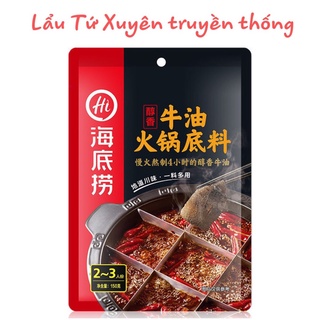 Thùng 40 gói lẩu Haidilao vị Tứ Xuyên