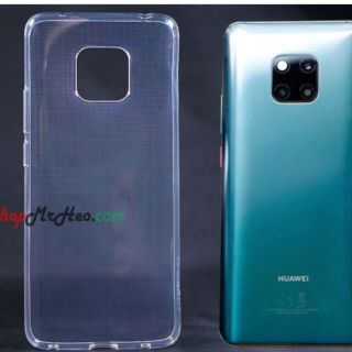 Ốp lưng huawei mate 20 pro silicon dẻo trong suốt siêu mỏng 0.5mm