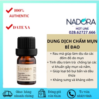Dung Dịch Chấm Mụn Bí Đao The Cocoon Winter Melon Acne Super Drops 5ml