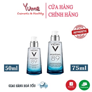 [Có bill]Serum cấp nước, phục hồi da Vichy mineral 89 50ml