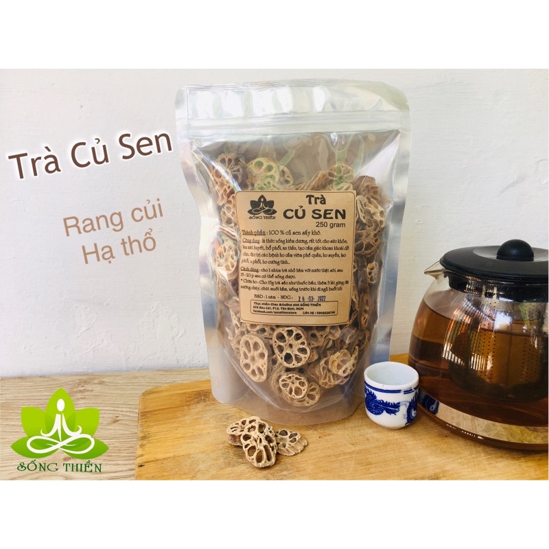 TRÀ CỦ SEN RANG CỦI 250 GRAM