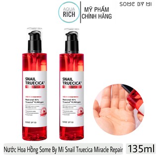 Nước Hoa Hồng Some By Mi Snail Truecica Miracle Repair - 135ml