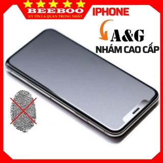 Cường lực chống vân tay iphone Xsmax 11 Promax 12 Promax 13 Promax X Xr Xs 7 Plus 8Plus Nhám AG [CVT]