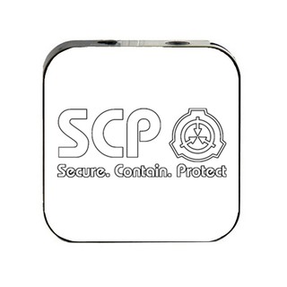 Máy nghe nhạc mp3 in hình TỔ CHỨC SCP anime chibi game cầm tay mini tặng tai nghe dây cắm &amp; dây sạc