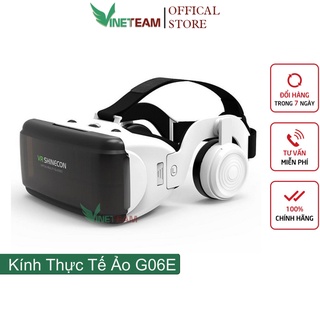 Kính thực tế ảo 3D Vinetteam VR SHINECON 6 cho điện thoại 3.5" - 6.0"  G06E Cho Android IOS -3242