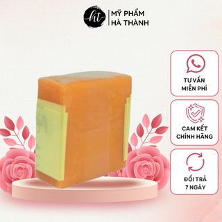 Lốc xà phòng nghệ cam Thái Lan dưỡng trắng da, giảm mụn lưng 12 bánh HT240