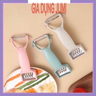 Nạo Củ Quả 2 Đầu Bằng Nhựa Lúa Mạch Tiện Dụng
