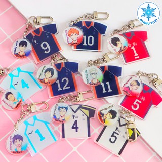 Móc Khóa Acrylic Anime Haikyuu!! Ver Đồng Phục