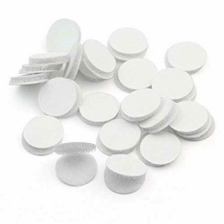 500 cặp khoá nhám tròn 1,5cm có keo sẵn