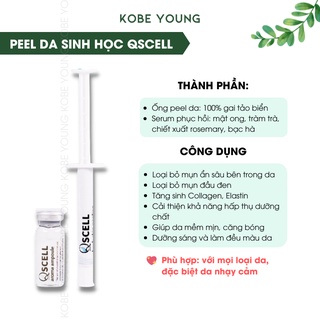 Peel Da Sinh HọcTại Nhà Vi Tảo Qscell - KOBE YOUNG