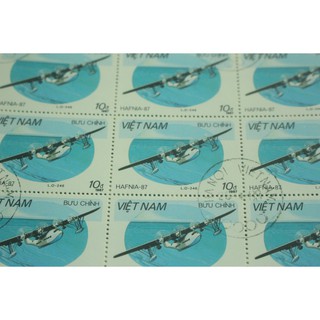 Tem sưu tập Tem CTO Việt Nam Máy bay đáp nước