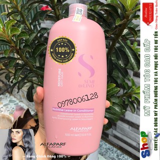 [Alfaparf-chính hãng] Kem xả khô Moisture dành cho tóc khô xơ Semi Dilino Nutritive Leave-In Conditioner Alfaparf 1000ml