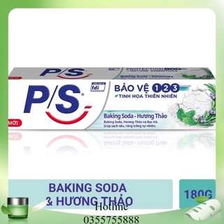 Kem đánh răng P/S Bảo vệ 123 Baking soda hương thảo 180g