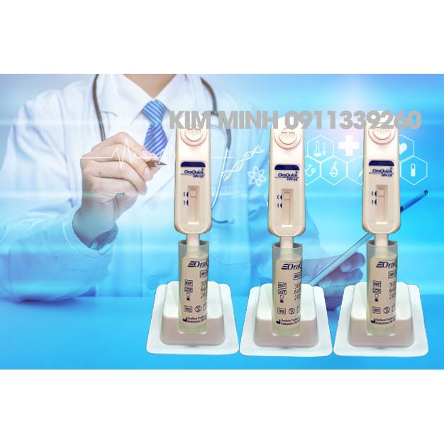 (Hỏa tốc HCM) HIV OraQuick test kit
