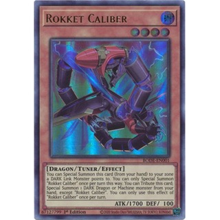 Thẻ bài Yugioh - TCG - Rokket Caliber / BODE-EN001'