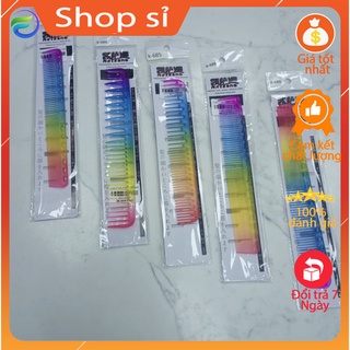 [SỈ] Bộ Lược cắt tóc 7 màu đa dạng.