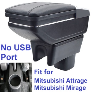 Hộp tỳ tay, đệm tỳ tay lắp cho xe ô tô Mitsubishi Attrage và Mirage, Armrest box for Mitsubishi Attrage và Mirage