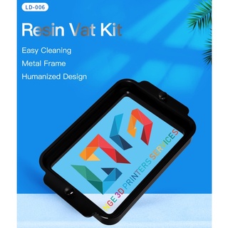 Bộ khay đựng nhựa cho máy in 3d LD-006 &amp; Halot Sky &amp; Halot Lite Resin Tray Kit