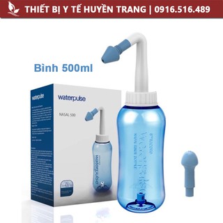 Bình Vệ Sinh Mũi Waterpulse 300ml 500ml Làm Sạch Mũi, Ngăn Ngừa Viêm Xoang, Viêm Mũi, Chống Dịch Cho Trẻ Em &amp; Người Lớn