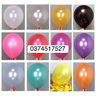 Bóng tròn nhũ sze 10" hàng dày cao cấp