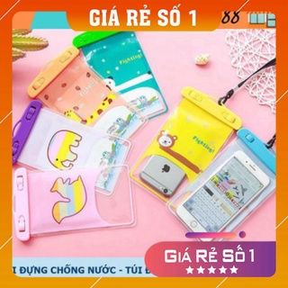 Túi điện thoại chống nước 𝑭𝒓𝒆𝒆𝒔𝒉𝒊𝒑 Túi đựng điện thoại chống nước đi mưa, đi biển siêu dễ thương