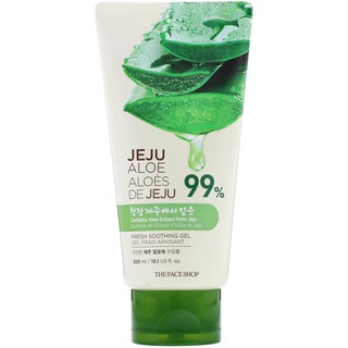 Tuýp Gel Lô Hội The Face Shop Jeju Aloe Fresh Soothing Gel 300ml