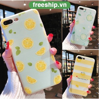 Ốp lưng iPhone silicon dẻo hoạ tiết chanh thanh mát đủ mã iPhone 6 /6s/6Plus/6sPlus/7/7Plus/8/8Plus /X/XS a43