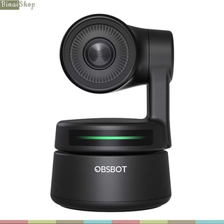 OBSBOT Tiny - Webcam Máy Tính Góc Rộng 90°, Phân Giải HD1080, Zoom 2x, Tích Hợp AI Điều Khiển Cử Chỉ Tay