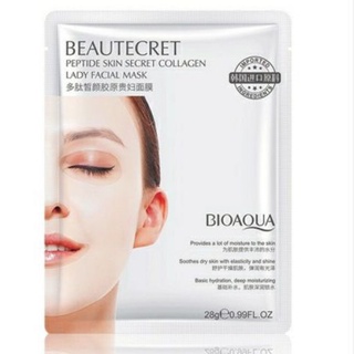 Mặt nạ thủy tinh trong suốt collagen Bioaqua