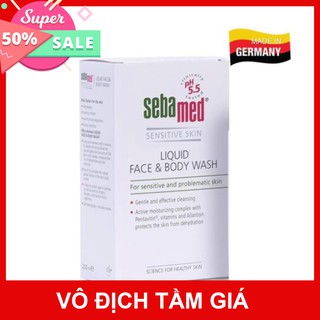 [CHÍNH HÃNG] SữaSebamed Rửa Mặt Và Tắm Toàn Thân Face &amp; Body Wash pH5.5 (50ml)