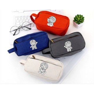 Hộp bút thêu doremon có quai HBQT4 hộp bút cute hộp bút dễ thương