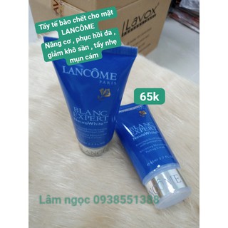 Kem tẩy tế bào chết LAMÔME FREESHIP tẩy nhẹ mụn cám, khô sần ,da chết ,phục hồi da nâng cơ mặt