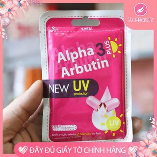 <THẬT 100%> Viên Bột Kích Trắng Da Mặt và Toàn Thân ALPHA ARBUTIN 3Plus+