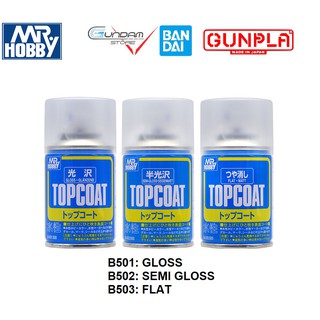 Đồ Chơi Lắp Ráp Anime Nhật Mô Hình Gundam Bình Sơn Mrhobby Topcoat B501 B502 B503 GLOSS FLAT SEMI GLOSS